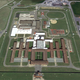 Aerial view of the Lewisburg prison complex, via Google Earth